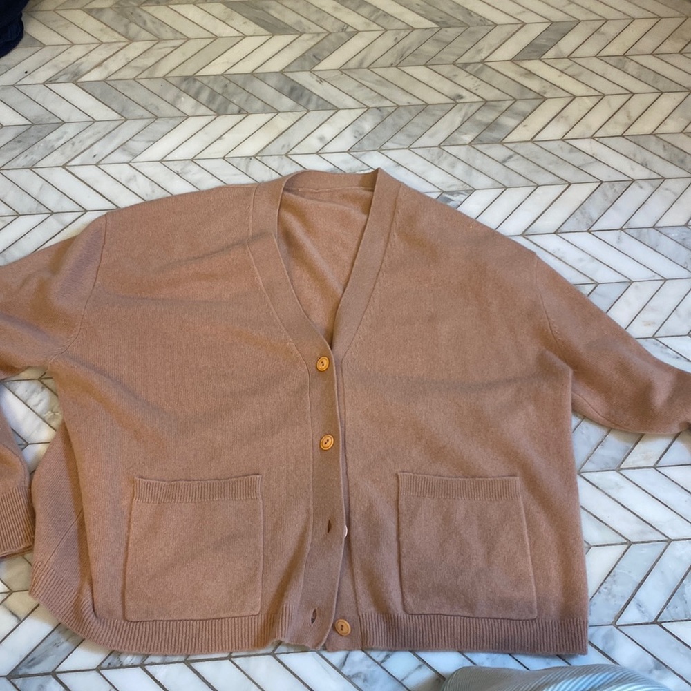 J. Crew cashmere cardigan with pockets